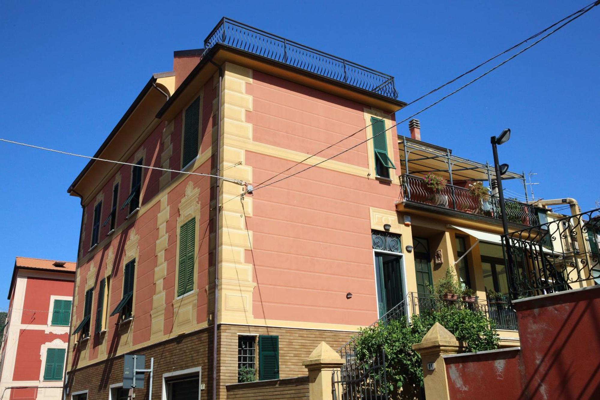La Casa Al Mare Lägenhet Sestri Levante Exteriör bild