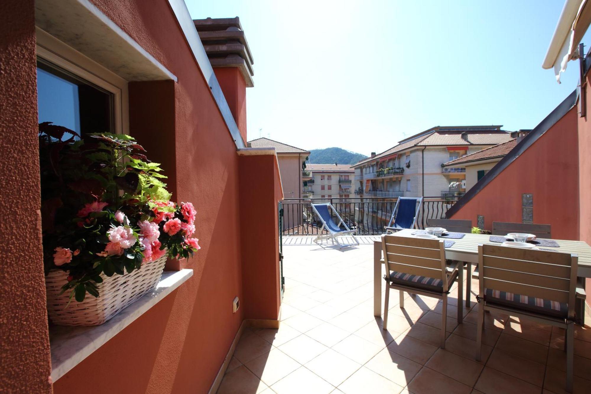 La Casa Al Mare Lägenhet Sestri Levante Exteriör bild