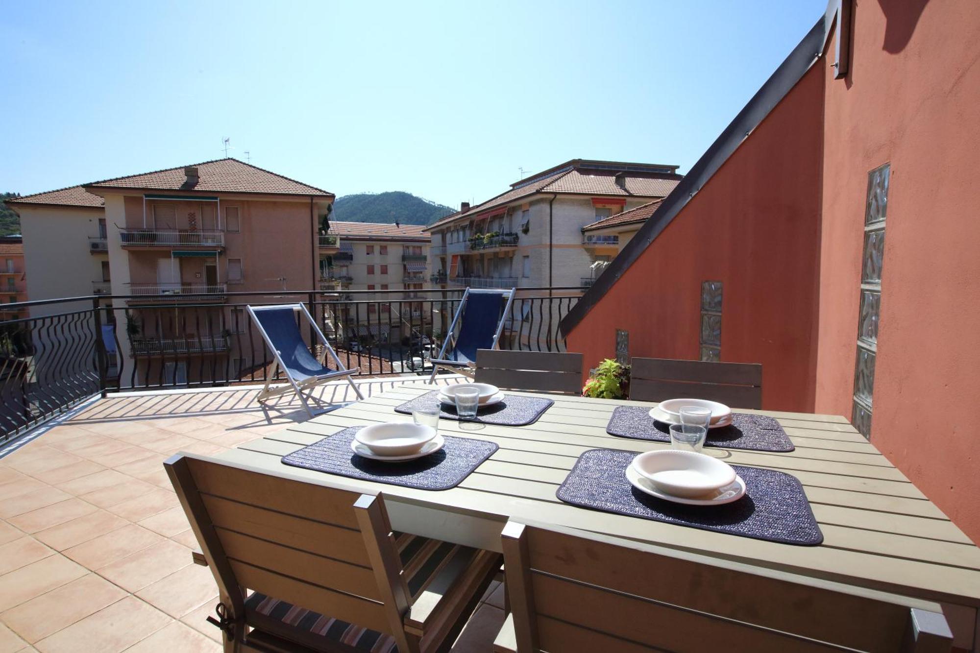 La Casa Al Mare Lägenhet Sestri Levante Exteriör bild